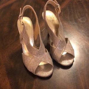 Michael Kors Gold Heels